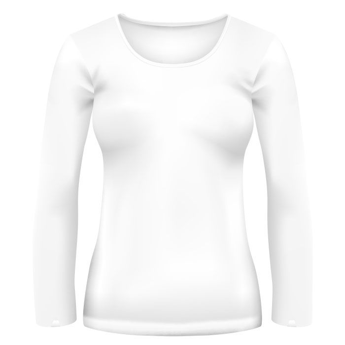 ★DIESEL★ T Elle Long Short Sleeve T-Shirt White A128310WHA Women's Ribbed T-shirt with airbrush print | White | Diesel